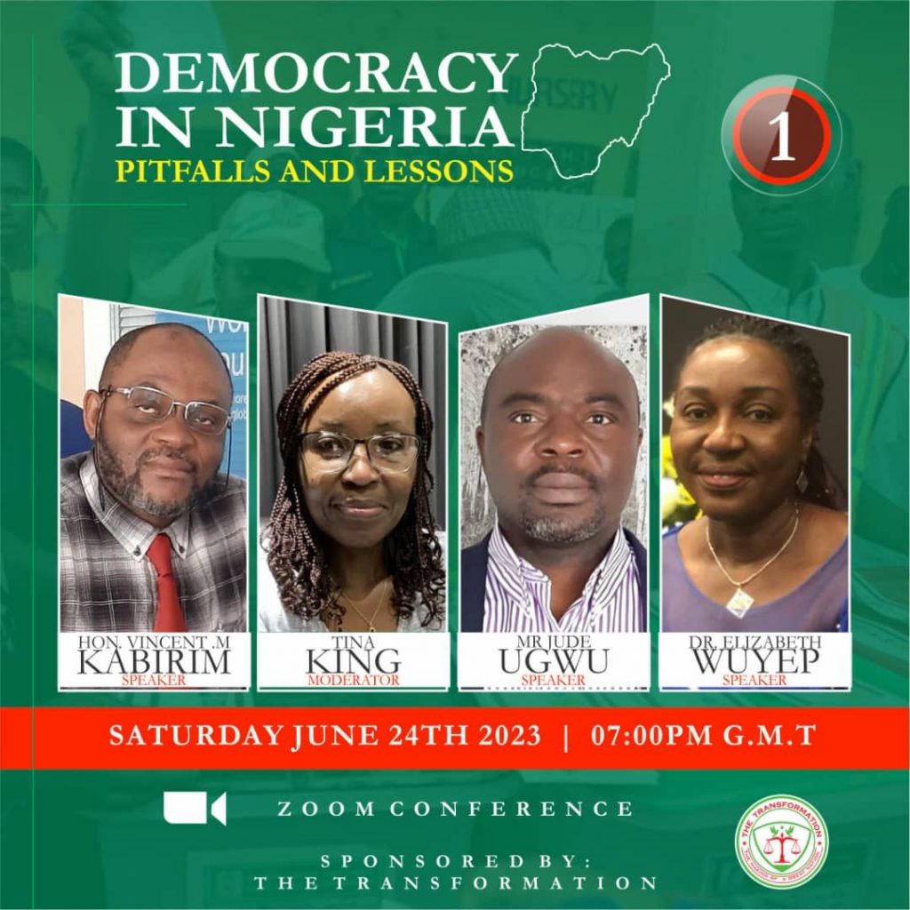 DEMOCRACY IN NIGERIA: PITFALLS AND LESSONS